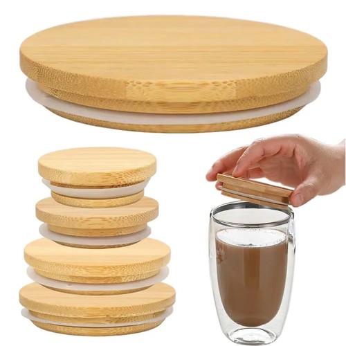 Jar lid wide - -, wooden