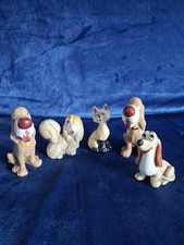 Wade Whimsies Trusty x 2, Am, Peg, Dachsie. England