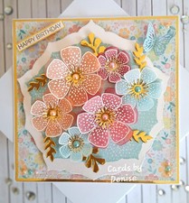 HANDMADE LUXURY 8" FLORAL