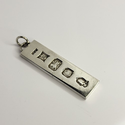 925 silver ingot hallmarked - 925,