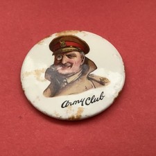Vintage ARMY CLUB Advertising Pocket Mirror Cigarette Brand