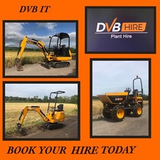 JCB Mini Digger / 1T Dumper