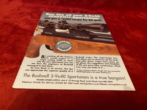 Pgun9 advert 11x8 bushnell - advert,