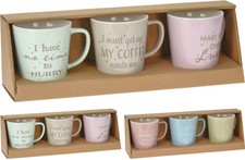 Set coffee mugs porcelain - 3,
