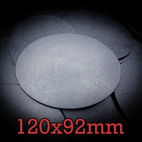 120x92mm oval abs plastic - 120x92mm,