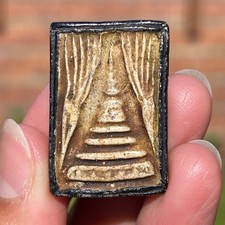 Thai Phra Somdej,Luck Charm Pendant, Talisman Monk Buddha THAILAND,Magic Pendant
