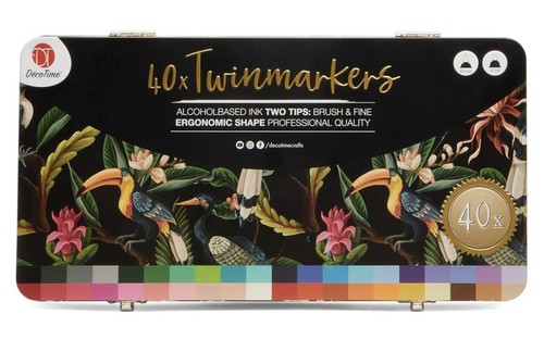 Decotime 40x twinmarkers - 40x,