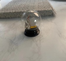 Vintage Tiny Ship In The Glass