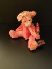 Russ Pink Mohair Collection Teddy Bear Margaux Vintage Limited Edition