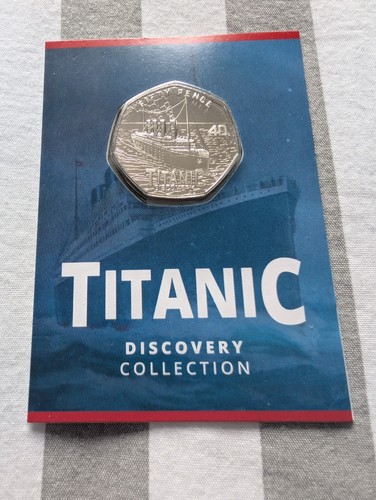 The titanic 2025 50p coin - titanic,