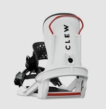 CLEW Freedom 1.0 Step In Binding 24-25 Model Snowboard White LARGE 