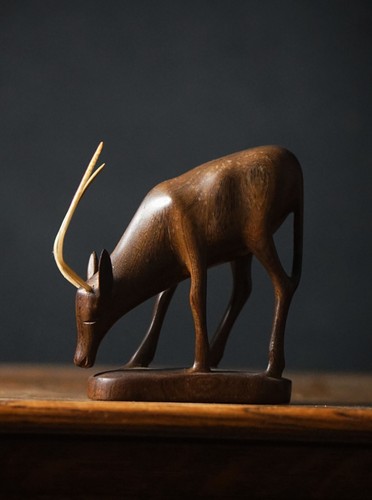 Vintage hand carved wooden - vintage,