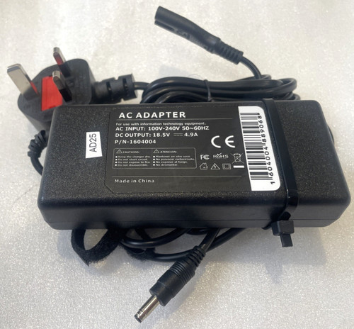 Universal 90w 9a ac - 18.5v, 4.9a