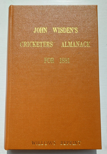 Wisden cricketers almanack - wisden,