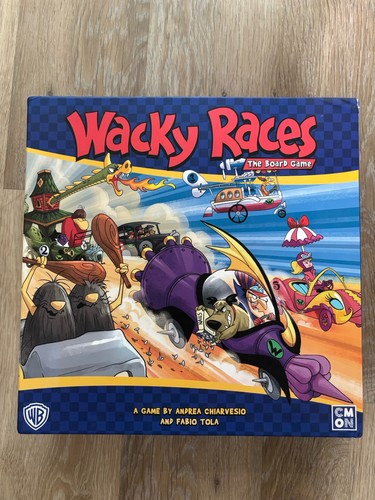 Cmon wacky races board - wacky, game
