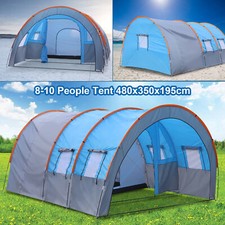 Large Tunnel Tent 8-10 Person