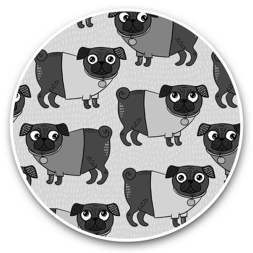 Vinyl stickers 15cm - (bw),