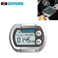 Oxford DigiClock Micro Digital Waterproof Motorbike Clock Motorcycle Scooter