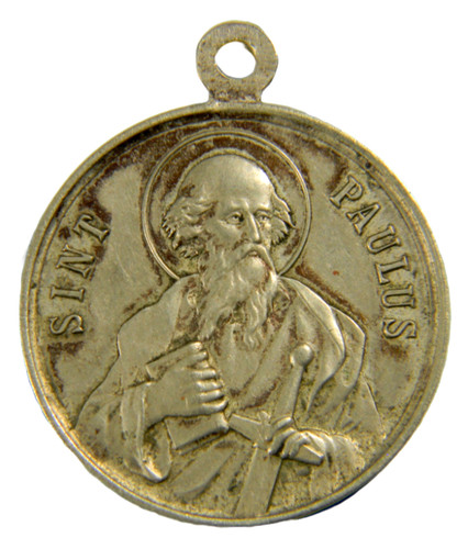 Saint paul temperance medal - paul,