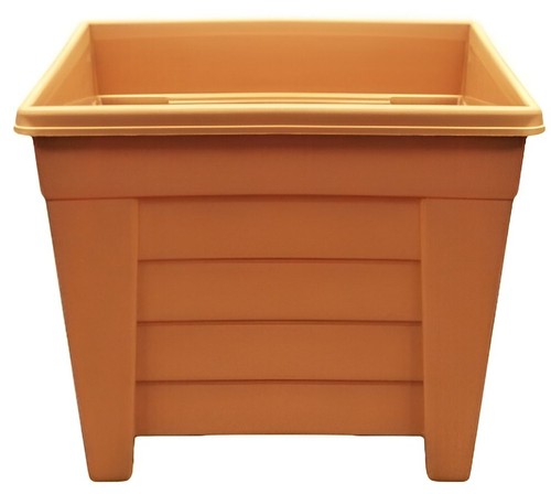 Plastic long square - square, plant