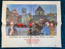 Post Office 1960s Quad Poster