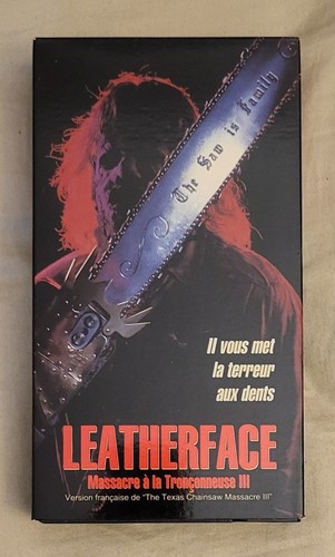 Vhs leatherface the - leatherface, texas