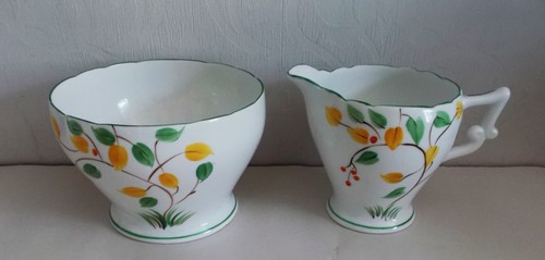 Vintage delphine china sugar - delphine,