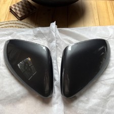 Indium Grey Wing Mirror Cover Caps Casing For VW Golf Mk7 Mk7.5 R GTI 2014-2019