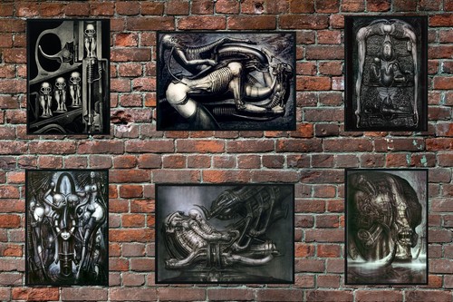 Giger unique artwork alien - giger,