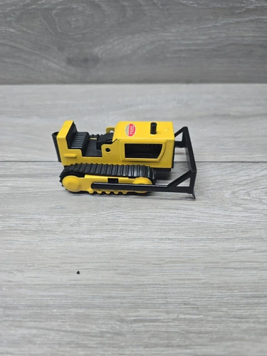 Vintage yellow tonka bulldozer - vintage,