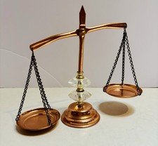 Vintage Copper & Brass Scale