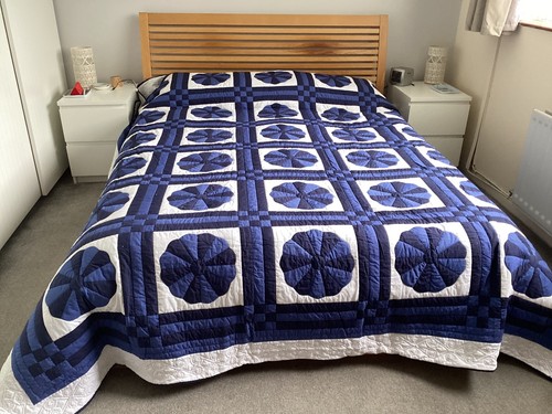 Handmade patchwork quilt king - handmade, (king