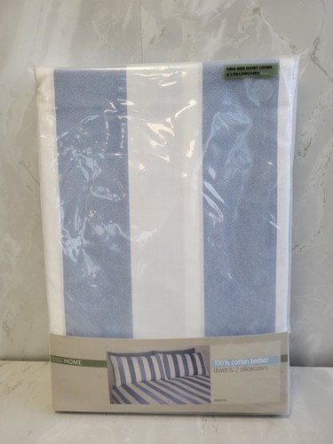 Marks spencer blue white - &,