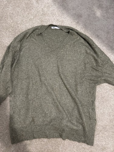 Zara women green - green, knit