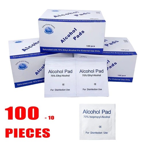 100x alcohol wipes with - 100x,