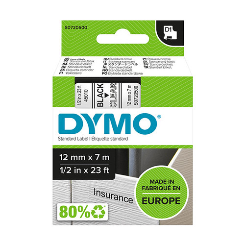 Dymo 12mm label tape - x,