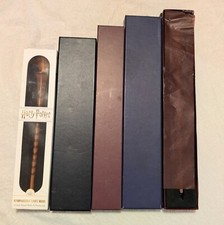5 Harry Potter Replica Character Wands Bundle Boxed Cosplay Costume Halloween