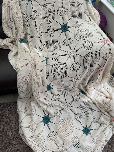 Crocket blanket vintage large - crocket,