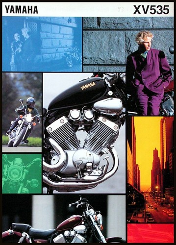 Yamaha 535 virago brochure - xv,