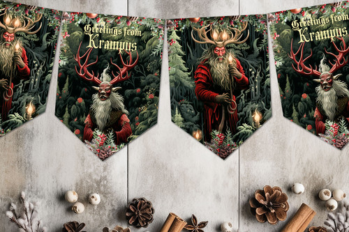 Krampus traditional alpine - krampus,