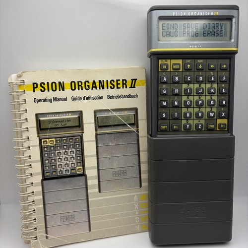 Psion organiser - psion, xp