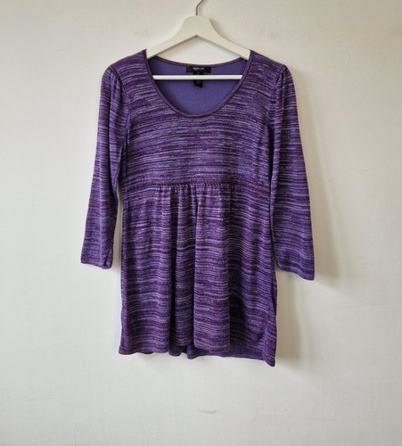 Purple striped tunic - purple, jumper