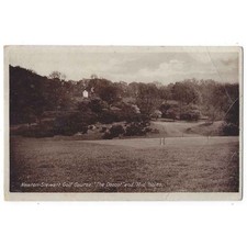 NEWTON STEWART Golf Course, The Coocot and Mid Holes, RP Postcard Unused