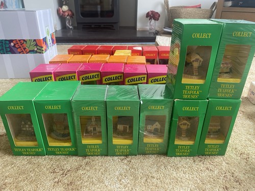 Tetley tea folk collection - tea,