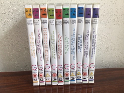 Ten dvds agatha - agatha, christie