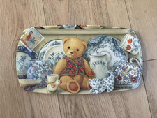 Vintage Small Rectangle Sandwich Serving Tray