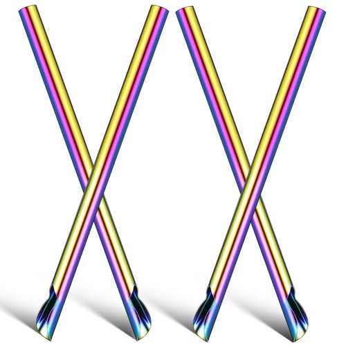 Pcs spoon straws for - straws, slush