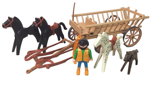 Playmobil 3503 horse - horse, drawn