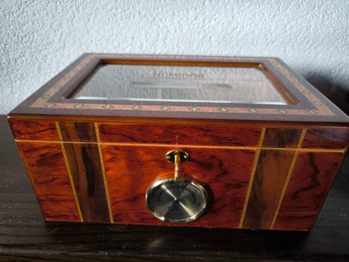 Elegant burl wood humidor - elegant,