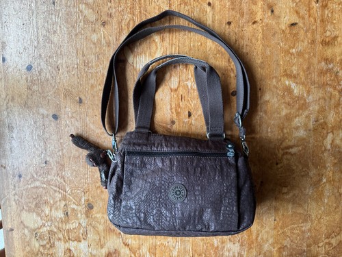 Kipling brown handbag - kipling, shoulder